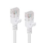 U/UTP CAT6A Slim 3M White Unshielded Network Cable,  LSZH 4x2xAWG 28 CU, OD : 3.6mm - Image 2