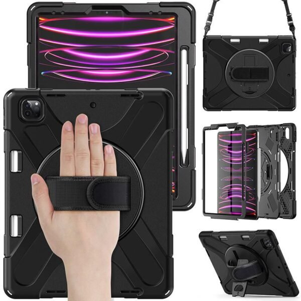 iPad Pro 12.9  2022/2021/2020/2018 CHICAGO  Full Body Defender Case with built-in screen protector