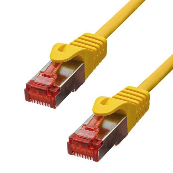CAT6 F/UTP CU LSZH Ethernet  Cable Yellow 7m