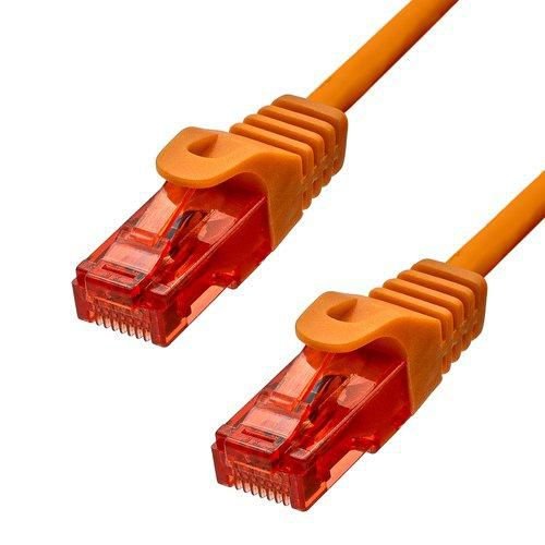 Img_31726117-1 CAT6 U/UTP CU LSZH Ethernet Cable Orange 10m - Image 1
