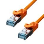 CAT6A S/FTP CU LSZH Ethernet  Cable Orange 5m