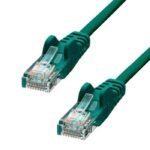 CAT5e U/UTP CCA PVC Ethernet  Cable Green 7m