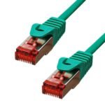 CAT6 F/UTP CU LSZH Ethernet  Cable Green 20m