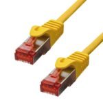 CAT6 F/UTP CU LSZH Ethernet  Cable Yellow 2m