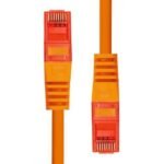 CAT6 U/UTP CU LSZH Ethernet  Cable Orange 30cm - Image 2