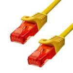 CAT6 U/UTP CU LSZH Ethernet  Cable Yellow 10m