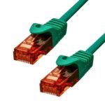 CAT6 U/UTP CU LSZH Ethernet  Cable Green 5m