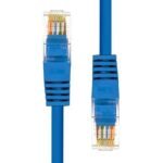 CAT5e U/UTP CU PVC Ethernet  Cable Blue 50cm - Image 2