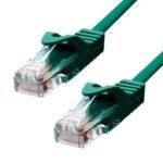 CAT5e U/UTP CU PVC Ethernet  Cable Green 1m