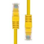 CAT5e U/UTP CU PVC Ethernet  Cable Yellow 2m - Image 2