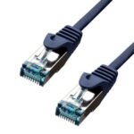 CAT6A S/FTP CU LSZH Ethernet  Cable Blue 75cm