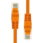CAT5e U/UTP CCA PVC Ethernet  Cable Orange 50cm - Image 2