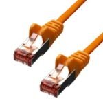 CAT6 F/UTP CCA PVC Ethernet  Cable Orange 20m