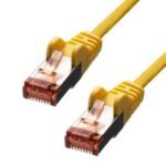 CAT6 F/UTP CCA PVC Ethernet  Cable Yellow 1.5m