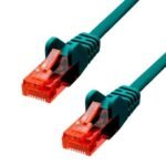 CAT6 U/UTP CCA PVC Ethernet  Cable Green 7m