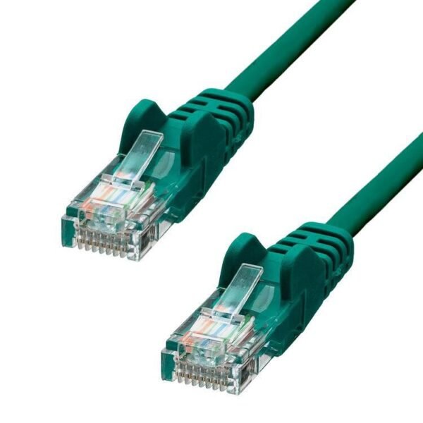 CAT5e U/UTP CCA PVC Ethernet  Cable Green 15m