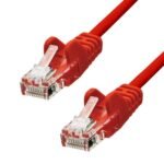 CAT5e U/UTP CCA PVC Ethernet  Cable Red 50cm