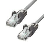 CAT5e U/UTP CCA PVC Ethernet  Cable Grey 25cm