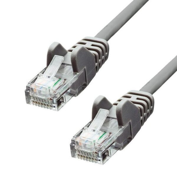CAT5e U/UTP CCA PVC Ethernet  Cable Grey 25cm