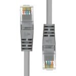 CAT5e U/UTP CCA PVC Ethernet  Cable Grey 25cm - Image 2