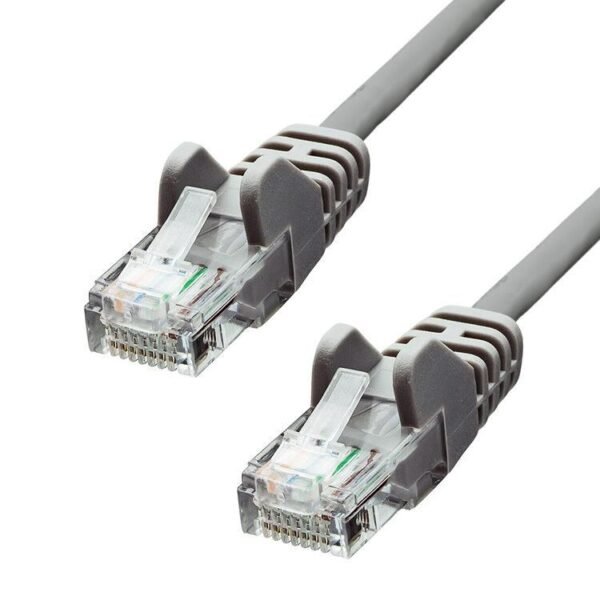 CAT5e U/UTP CCA PVC Ethernet  Cable Grey 1.5m