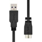 USB 3.2 Gen1 A to Micro B M/M  Black 1M