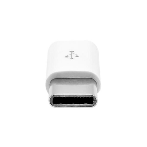 USB-C to USB 2.0 Micro B  adapter white
