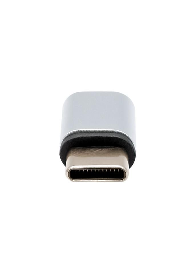 Img_31731735.jpg USB-C to USB 2.0 Micro B adapter silver - Image 1