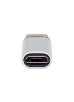 USB-C to USB 2.0 Micro B  adapter silver - Image 2