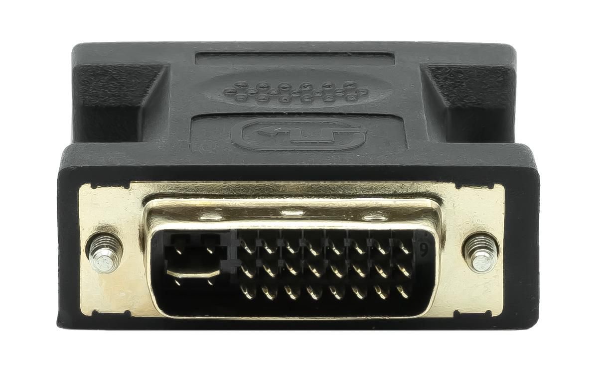 Img_31731755.jpg DVI-I 24+5 (M) to VGA (F) Adapter, Black - Image 1
