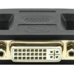 DVI-I 24+5 (F) to VGA (M)  Adapter, Black