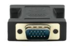 DVI-I 24+5 (F) to VGA (M)  Adapter, Black - Image 2