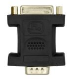 DVI-I 24+5 (F) to VGA (M)  Adapter, Black - Image 3