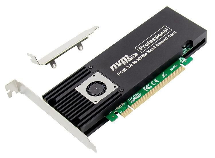 Img_31732064.jpg PCI-E X4 M.2 NGFF SSD SATA adapter Card - Image 1