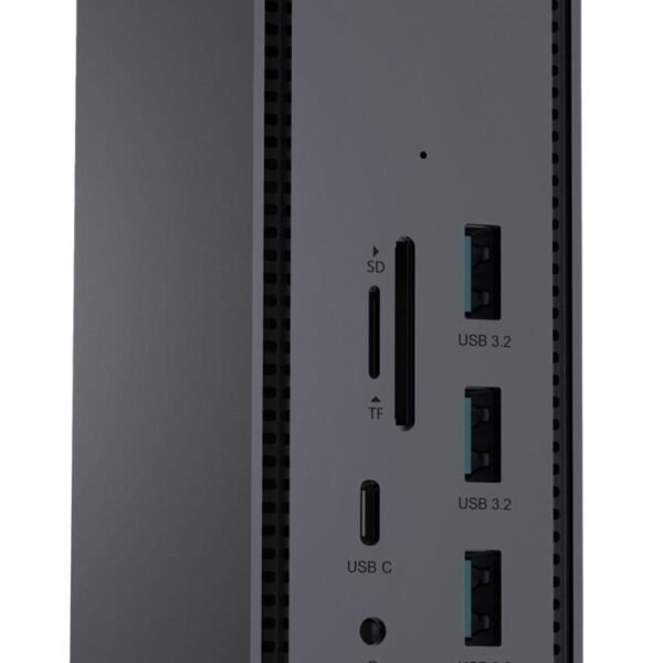 USB4 Dual 8K Docking Station,  Dark Silver