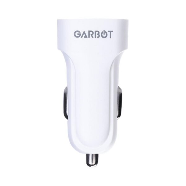 Grab&Go Dual USB Car Charger  10W White