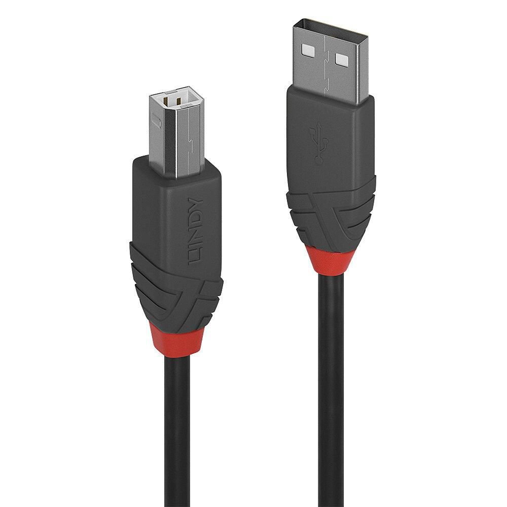Img_31750583.jpg 2M Usb 2.0 Type A To B Cable, Anthra Line - Image 1