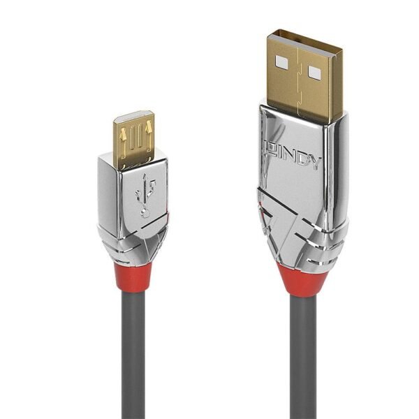 5M Usb 2.0 Type A To Micro-B  Cable, Cromo Line