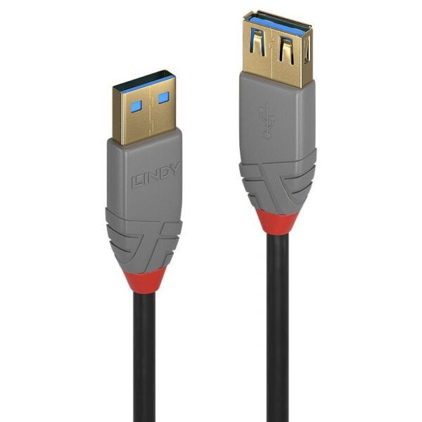 2M Usb 3.2 Type A Extension  Cable, Anthra Line