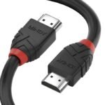 Lindy 0.5m High Speed HDMI Cable, Black Line - Image 3