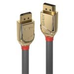 5M Displayport 1.2 Cable,  Gold Line