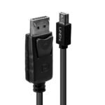 Mini Dp To Dp Cable, Black 3M