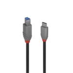 1M Usb 3.2 Type C To B Cable,  Anthra Line