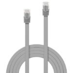 2M Cat.6 U/Utp Flat Cable,  Grey - Image 3