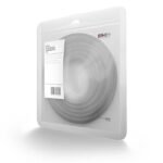 2M Cat.6 U/Utp Flat Cable,  Grey - Image 2