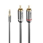 Lindy 5m 3.5mm to Phono Audio Cable, Cromo Line