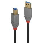 5M Usb 3.2 Type A To B Cable,  Anthra Line