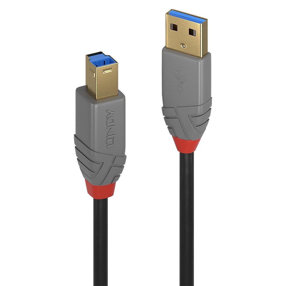 Img_31754682.jpg 5M Usb 3.2 Type A To B Cable, Anthra Line - Image 1