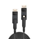 30M Fibre Optic Hybrid  Displayport 1.2 Cable