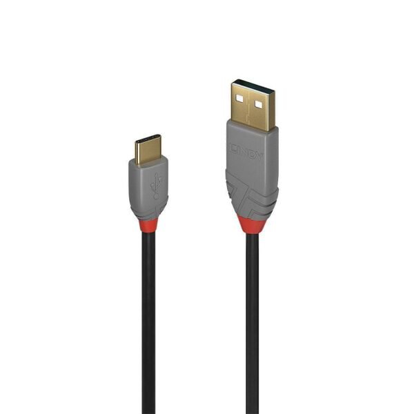 1M Usb 2.0 Type A To C Cable,  Anthra Line